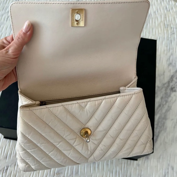 Authentic Chanel Coco Handle Bag - Picture 12 of 15